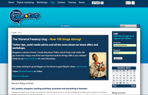 Warwicktweetup - the blogs