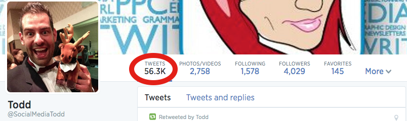 #ToddsTips - keep tweeting to be sen more