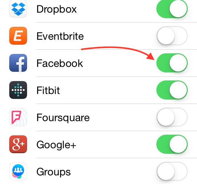 Facebook Background App Refresh