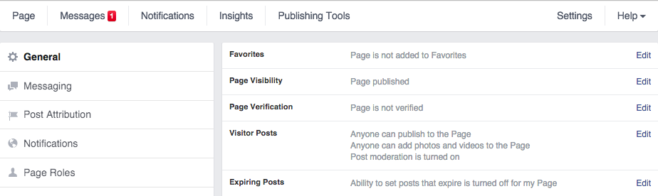 Verifying your local business page on Facebook 