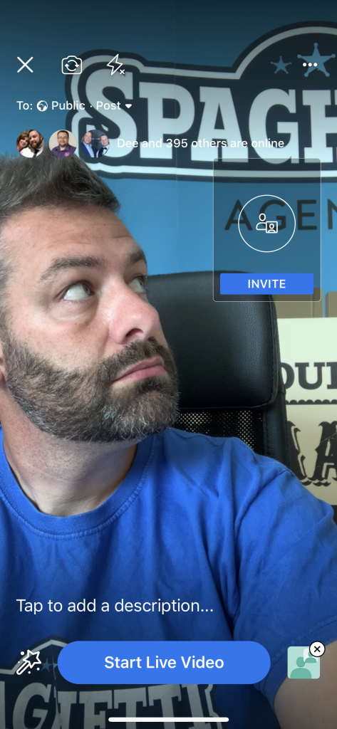 Go live with a friend on Facebook live in 2020