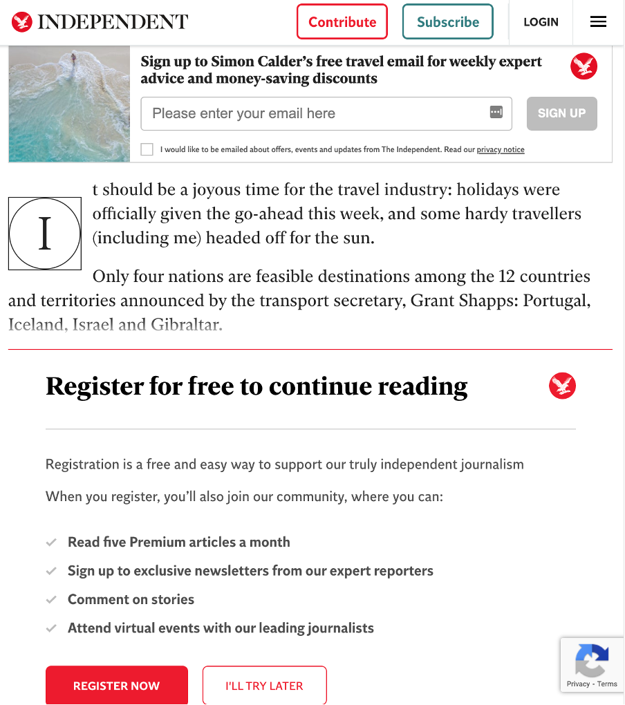 Independent Lead Magnet