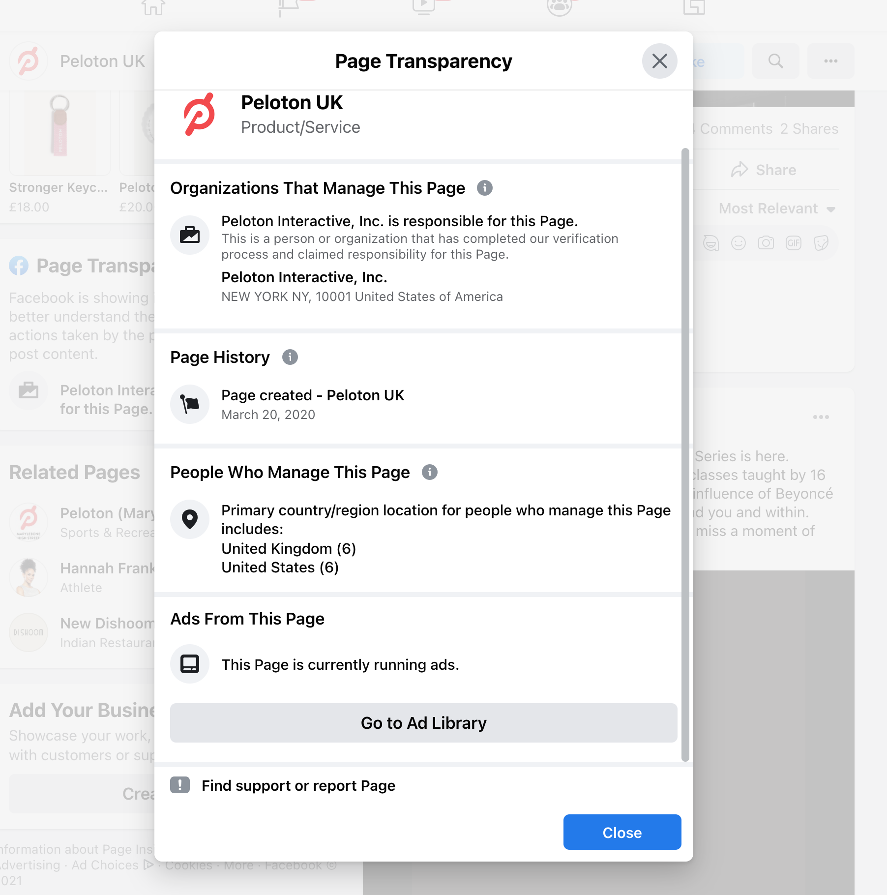 How do I find competitors ads?